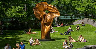 Jubilee Park with sculpture